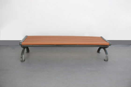 Customized Outdoor Recycled Plastic Benches , Outdoor Urban Furniture 1500mm Length