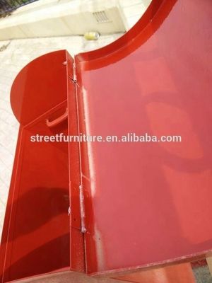 Cute Mild Steel Dog Waste Bin With Surface Mounted Wall Mounted Type