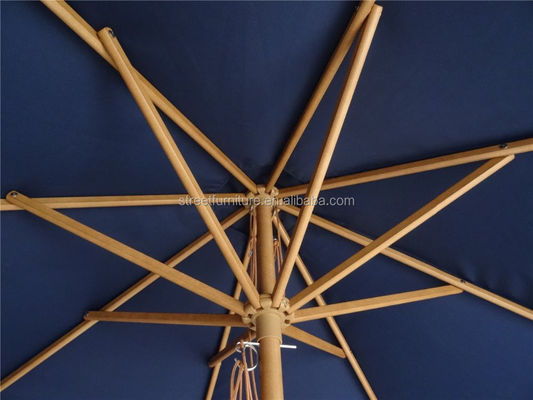 Modern Outdoor Patio Umbrellas , Courtyard Outdoor Garden Parasol 2.7M