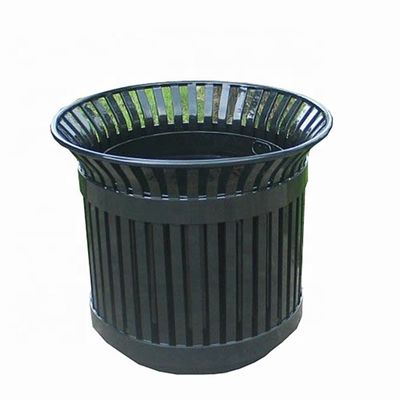 Galvanized Steel Outdoor Large Planters , Round Flower Planters Rustproof