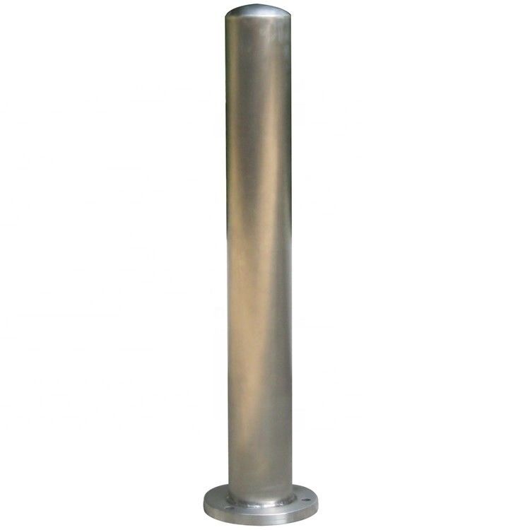 304 Stainless Steel Parking Bollards Water Proof Anti Corrosion