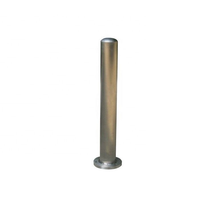 304 Stainless Steel Metal Parking Bollards Weather Resistant 895mm Height
